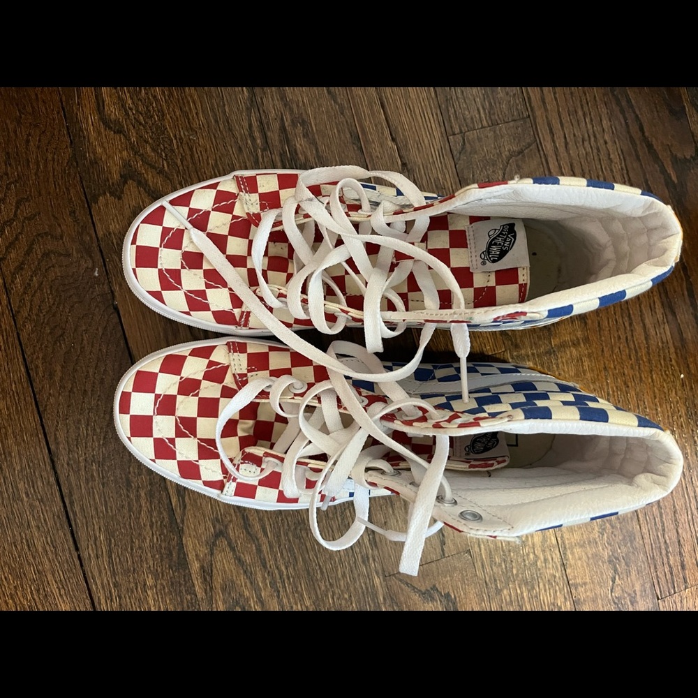 Checkered Vans - image 3